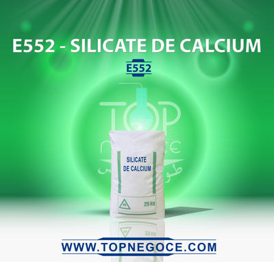 E552 - silicate de calcium