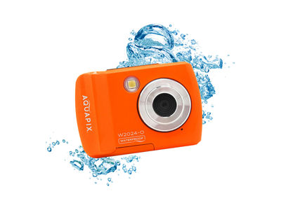 Easypix Aquapix W2024-P SPLASH Unterwasserkamera (Orange)