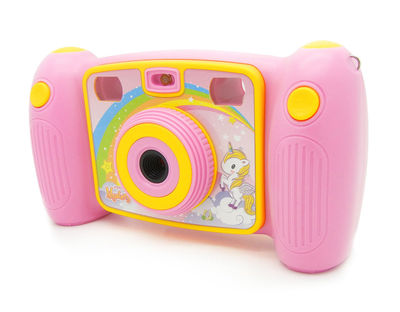 Easypix Kinder Digitalkamera KiddyPix Mystery (Pink)