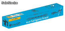 Eco halógena linear 230w bulbo. R7s 118 milímetros. (3000k)