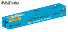 Eco halogênio Linear 400w bulbo. R7s 118 milímetros. (3000k)