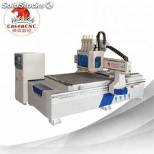 economical practical multi head cnc router for panel furniture cutting drilling