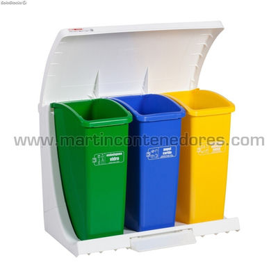 Écopoint de recyclage 690x481x552 mm - Photo 2