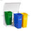 Écopoint de recyclage 690x481x552 mm - Photo 4