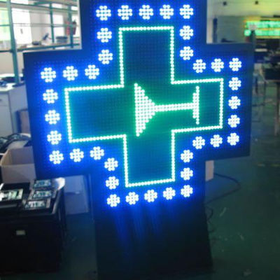 Ecran LED croisés pour les magasins de pharmacie,panneau publicitaire exterieur - Photo 3