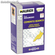 Edil Cemento Blanco Maurer (Caja 1 kg.)