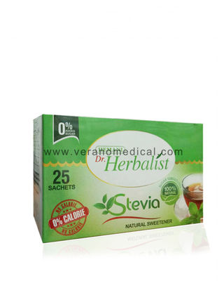 Édulcorant naturel Stevia (en sachets) - Dr. Herbalist