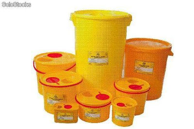 Einweg-medizinische Abfälle Container mit verschiedenen Kapazitäten.