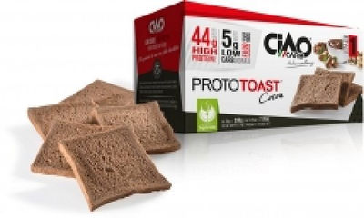 Eiweiß Toast Kakao 200g -44% Protein-Spezialangebot 18 Packungen-72 Portionen