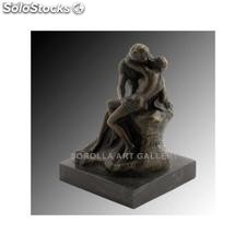 El Beso de Rodin | bronces en bronce