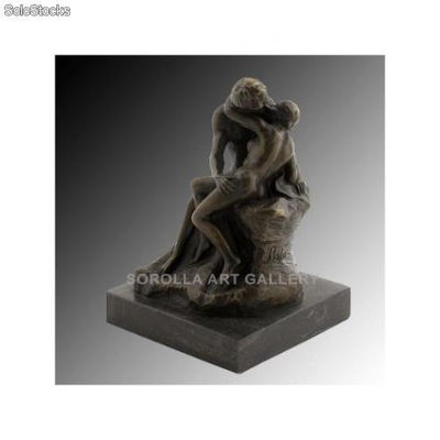 El Beso de Rodin | bronces en bronce