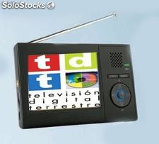 El primer Mini TV TDT Digital Terreste Portatil + Reproductor 3,5·&#39;