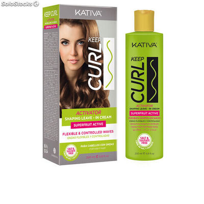 Elastyczny Utrwalacz do Włosów Kativa Keep Curl 200 ml (200 ml)