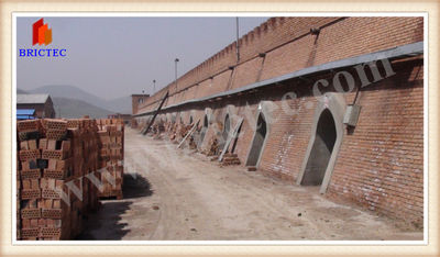 Electric Auto Brick Unloading Cart with design and build hoffman kiln - Foto 5