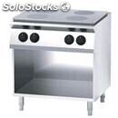 Electric cooker solid top - open cupboard - mod. fn74uqf - power kw 10 - three