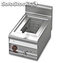 Electric countertop fryer - mod. fq/4em - n. 1 tank lt 10 oil capacity - single