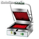 Electric glass-ceramic grill - mod pv 27ll - single smooth grill - cooking