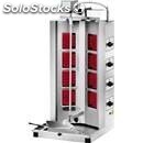 Electric gyros kebab grill - mod. gyr 80 - stainless steel stucture - meat