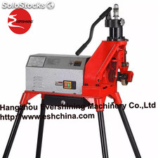 electric hydraulic pipe grooving machine
