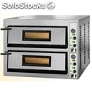 Electric pizza oven - mod. fml 9+9 - manual control panel - single phase/three