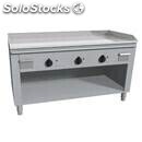 Electric teppanyaki griddle, 3 cooking zones - mod. tem3/120e - entirely made to
