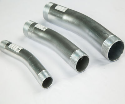 Electrical Rigid Metal Conduit Elbow UL6 pipe fitting with Hot Dip Galvanized