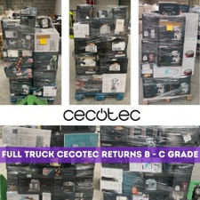 Electrodomésticos Cecotec - Devoluciones Grado B - C venta por Camion y Export