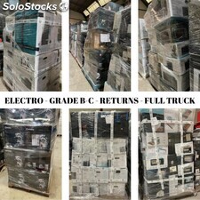 Electrodomésticos mix grado b - c - retorno full truck