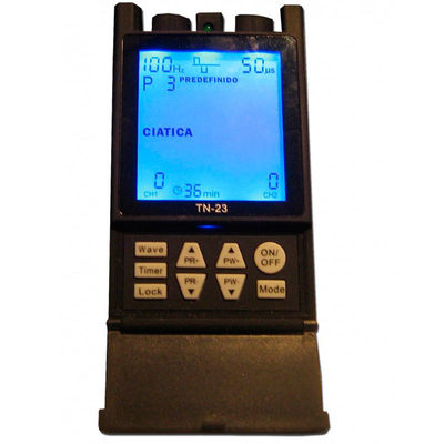Electroestimulador TN-23 (Tens + Ems): Tens con 12 programas secuenciales más