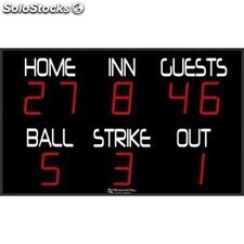 Electronic Baseball Scoreboard