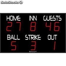 Electronic Baseball Scoreboard