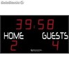 Electronic Football Scoreboard - Scoreboard 1.8 x 1 m