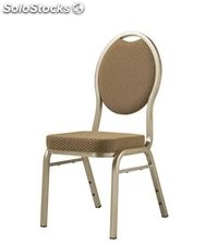 Elegante Silla del banquete con cojin silla aluminio silla Hotel