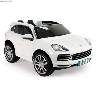 Elektryczny Samochód dla Dzieci Injusa Porsche Cayenne 12V Biały (134 x 81,5 x 5