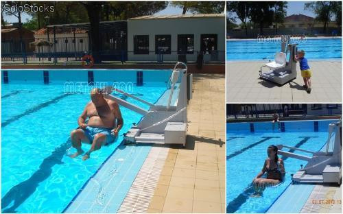 Elevador portátil Pal de acceso a la piscina para discapacitados