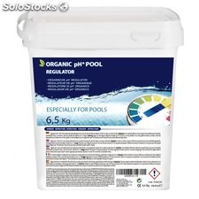 Elevador orgánico de pH+ Plus, 6.5 kg para piscina, mejora la calidad del agua.