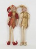 Elfos con cascabeles y cabeza resina 115 cm