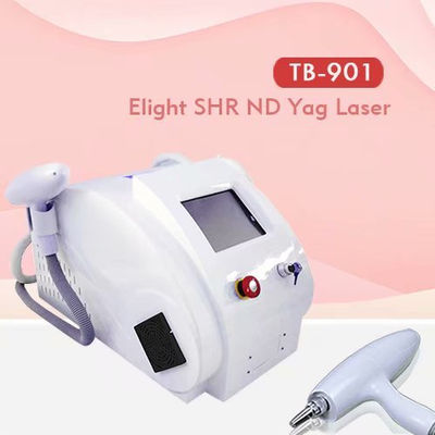 Elight IPL e macchina del dispositivo di rimozione dei capelli del laser ND Yag