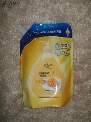 Elkos Creme Seife mydło w płynie 750ml - uzupełniacz - Zdjęcie 2
