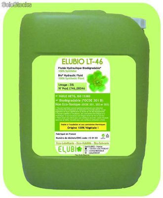 Elubio lt : huiles hydrauliques biodegradables hetg