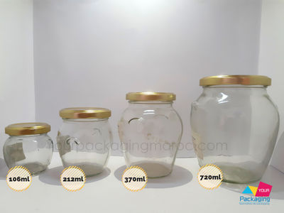 Emballage alimentaire - Bouteille MARASCA en verre transparent 500ml