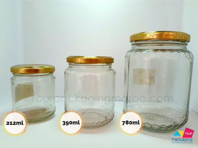 Emballage pour miel - Pot Cellette 212ml capable de contenir 250g de miel