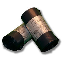 Embapak | 20 Rollos |Bolsas de basura 85x105 | 100 litros color Negro