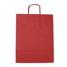 Embapak | 250u. | Bolsa papel asa rizada 32 x 11 x 42 Rojo