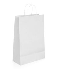 Embapak | 250u. | Bolsa papel asa rizada 35 x 16 x 44 Blanca