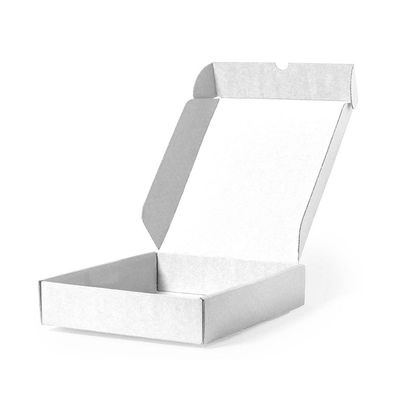 Embapak | 25uds. | Cajas Cartón Reciclado Corrugado Blanco 21 x 5 x 25 | Cajas - Foto 2