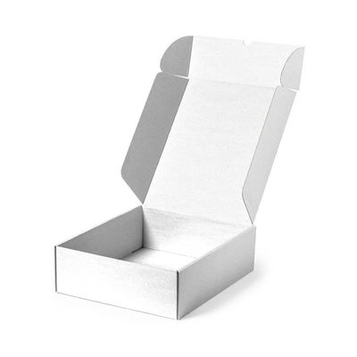 Embapak | 25uds. | Cajas Cartón Reciclado Corrugado Blanco 26.5 x 9 x 30 | Cajas - Foto 2