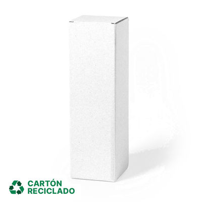 Embapak | 30uds. | Cajas Cartón Reciclado Corrugado Blanco 8 x 26.7 x 8