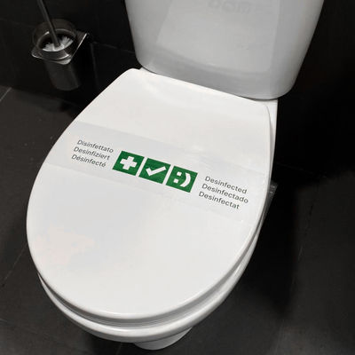 Embapak | 5000u. | Precinto WC tira Transprente 10x60 PE | Bolsas para hoteles