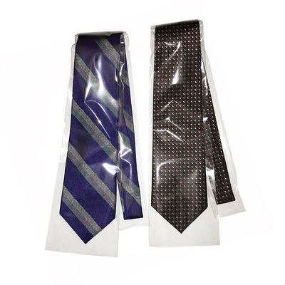 Embapak | 500u. | Bolsa corbata 10x45+5 Cierre adhesivo Transparente | Bolsas
